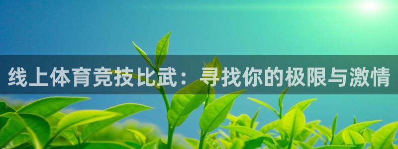 杏耀登陆：线上体育竞技比武：寻找你的极限与激情