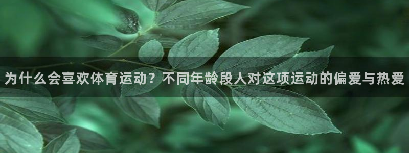 杏耀注册账号：为什么会喜欢体育运动？不同年龄段人对这项运动的偏爱与热爱